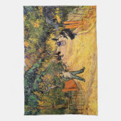 Vincent van Gogh - Toegang tot het openbare park,  Theedoek (Verticaal)