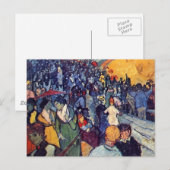 Vincent van Gogh - toeschouwers in de arena Briefkaart (Voorkant / Achterkant)