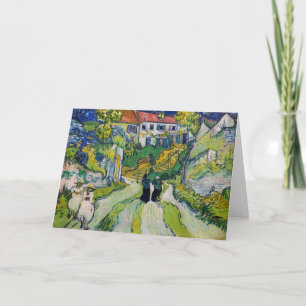 Vincent van Gogh - Trap aan de voet van de bebouwi Kaart
