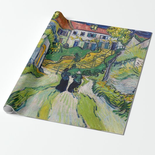 Vincent van Gogh - Trap bij Auvers Cadeaupapier (Uitgerold)