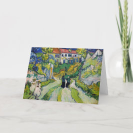 Vincent van Gogh - Trap bij Auvers Kaart