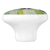 Vincent van Gogh - Trap bij Auvers Keramische Knop (Zijkant)