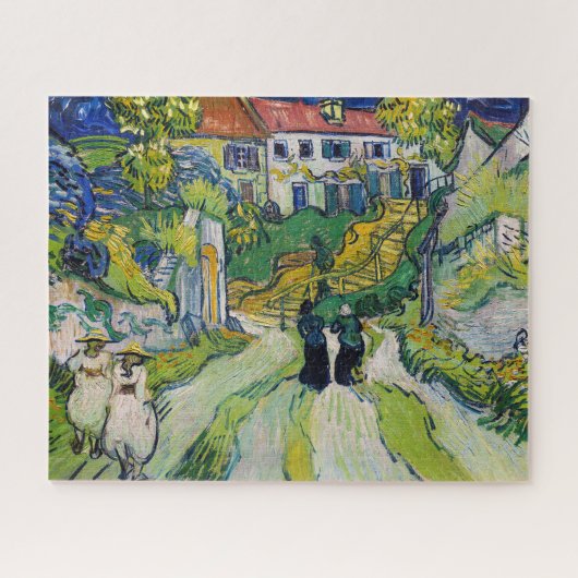 Vincent van Gogh - Trap bij Auvers Legpuzzel (Horizontaal)