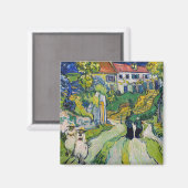 Vincent van Gogh - Trap bij Auvers Magneet (Voorkant / Achterkant)