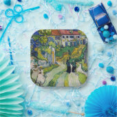 Vincent van Gogh - Trap bij Auvers Papieren Bordje (Feest)