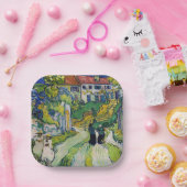 Vincent van Gogh - Trap bij Auvers Papieren Bordje (Feest)