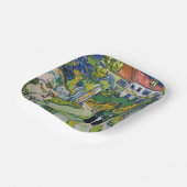 Vincent van Gogh - Trap bij Auvers Papieren Bordje (Gebogen)