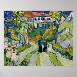 Vincent van Gogh - Trap bij Auvers Poster