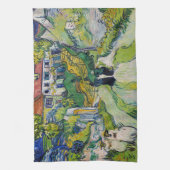 Vincent van Gogh - Trap bij Auvers Theedoek (Verticaal)