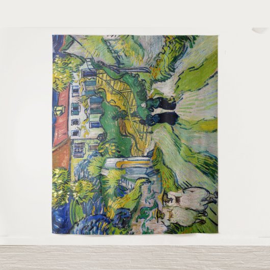 Vincent van Gogh - Trap bij Auvers Wandkleed (Voorkant)