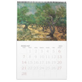 Vincent van Gogh Trees en Natuur Fine Art Kalender (Feb 2027)