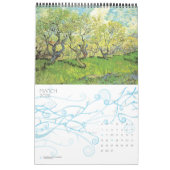 Vincent van Gogh Trees en Natuur Kalender (Mar 2026)