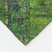 Vincent van Gogh Trees en ondergroei Fleece Deken (Hoek)