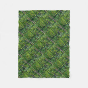 Vincent van Gogh Trees en ondergroei Fleece Deken