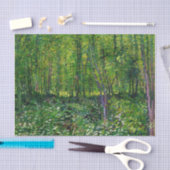 Vincent van Gogh Trees en ondergroei Tissuepapier (Craft)