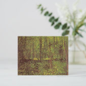 Vincent van Gogh - Trees en Undergrowth (Staand voorkant)