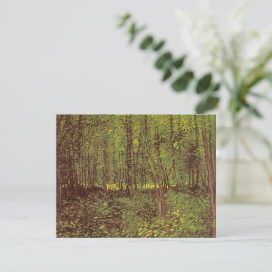 Vincent van Gogh - Trees en Undergrowth (Staand voorkant)