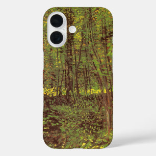 Vincent van Gogh - Trees en Undergrowth iPhone 16 Hoesje
