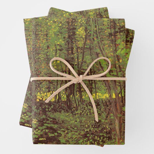 Vincent van Gogh - Trees en Undergrowth Inpakpapier Vel (In situ)