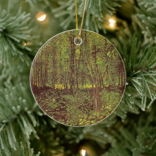 Vincent van Gogh - Trees en Undergrowth Keramisch Ornament (Boom)