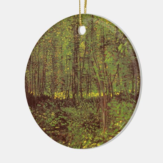 Vincent van Gogh - Trees en Undergrowth Keramisch Ornament (Links)