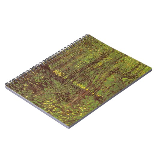 Vincent van Gogh - Trees en Undergrowth Notitieboek (Linkerzijde)