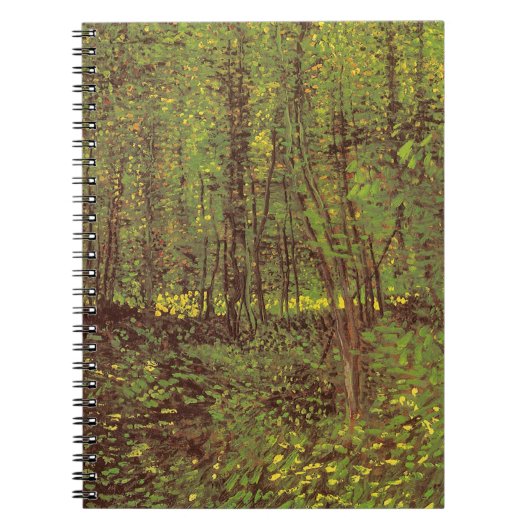 Vincent van Gogh - Trees en Undergrowth Notitieboek (Voorkant)