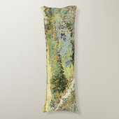 Vincent van Gogh Tuin in Arles 1888 Lichaamskussen (Voorkant Verticaal)