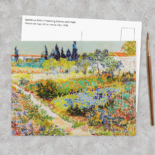 Vincent van Gogh - Tuin in Arles Briefkaart