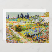 Vincent van Gogh - Tuin in Arles Kaart (Voorkant / Achterkant)