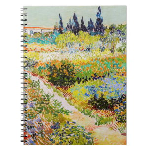 Vincent van Gogh - Tuin in Arles Notitieboek