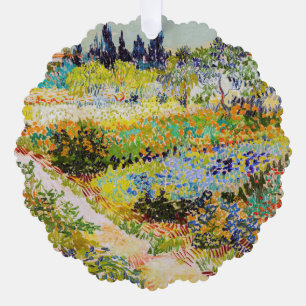 Vincent van Gogh - Tuin in Arles Ornament Kaart