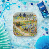 Vincent van Gogh - Tuin in Arles Papieren Bordje (Feest)