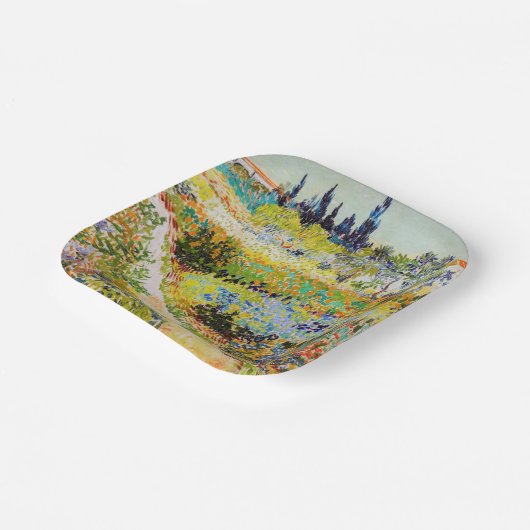 Vincent van Gogh - Tuin in Arles Papieren Bordje