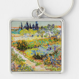 Vincent van Gogh - Tuin in Arles Sleutelhanger