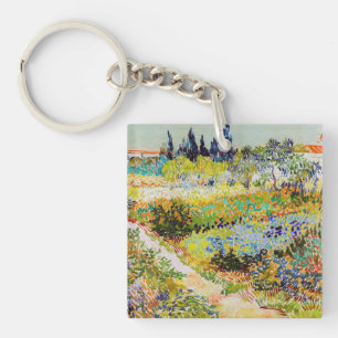 Vincent van Gogh - Tuin in Arles Sleutelhanger
