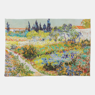 Vincent van Gogh - Tuin in Arles Theedoek