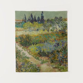 Vincent Van Gogh  tuin in Arles Wandkleed