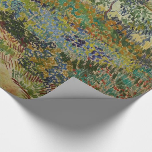 Vincent Van Gogh  tuin in Arles Wrapping Cadeaupapier (Hoek)