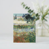 Vincent van Gogh | Tuin in Bloei, Arles, 1888 Briefkaart (Staand voorkant)