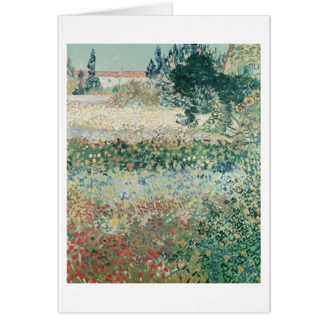 Vincent van Gogh | Tuin in Bloom, Arles, 1888 (Voorkant)