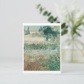 Vincent van Gogh | Tuin in Bloom, Arles, 1888 Briefkaart (Staand voorkant)