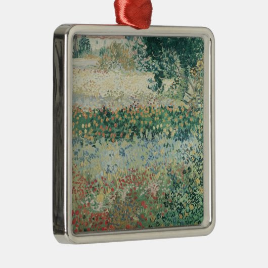 Vincent van Gogh | Tuin in Bloom, Arles, 1888 Metalen Ornament (Rechts)