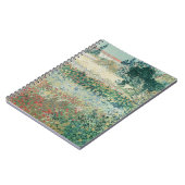 Vincent van Gogh | Tuin in Bloom, Arles, 1888 Notitieboek (Linkerzijde)