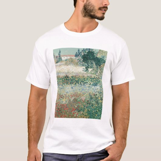 Vincent van Gogh | Tuin in Bloom, Arles, 1888 T-shirt (Voorkant)