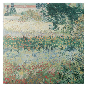 Vincent van Gogh Tuin in Bloom, Arles, 1888 Tegeltje
