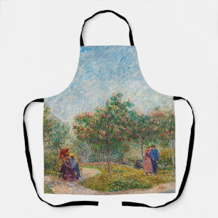 Vincent van Gogh - Tuin in Montmarte met Geliefden Schort