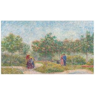 Vincent van Gogh - Tuin in Montmarte met Geliefden Tafelkleed