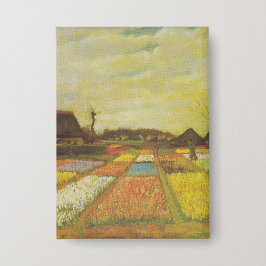 Vincent Van Gogh Tulp Velden Button Gift