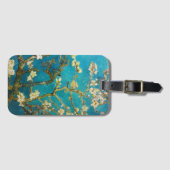 Vincent Van Gogh Turquoise Almond Blossom Bagagelabel (Voorkant (horizontaal))